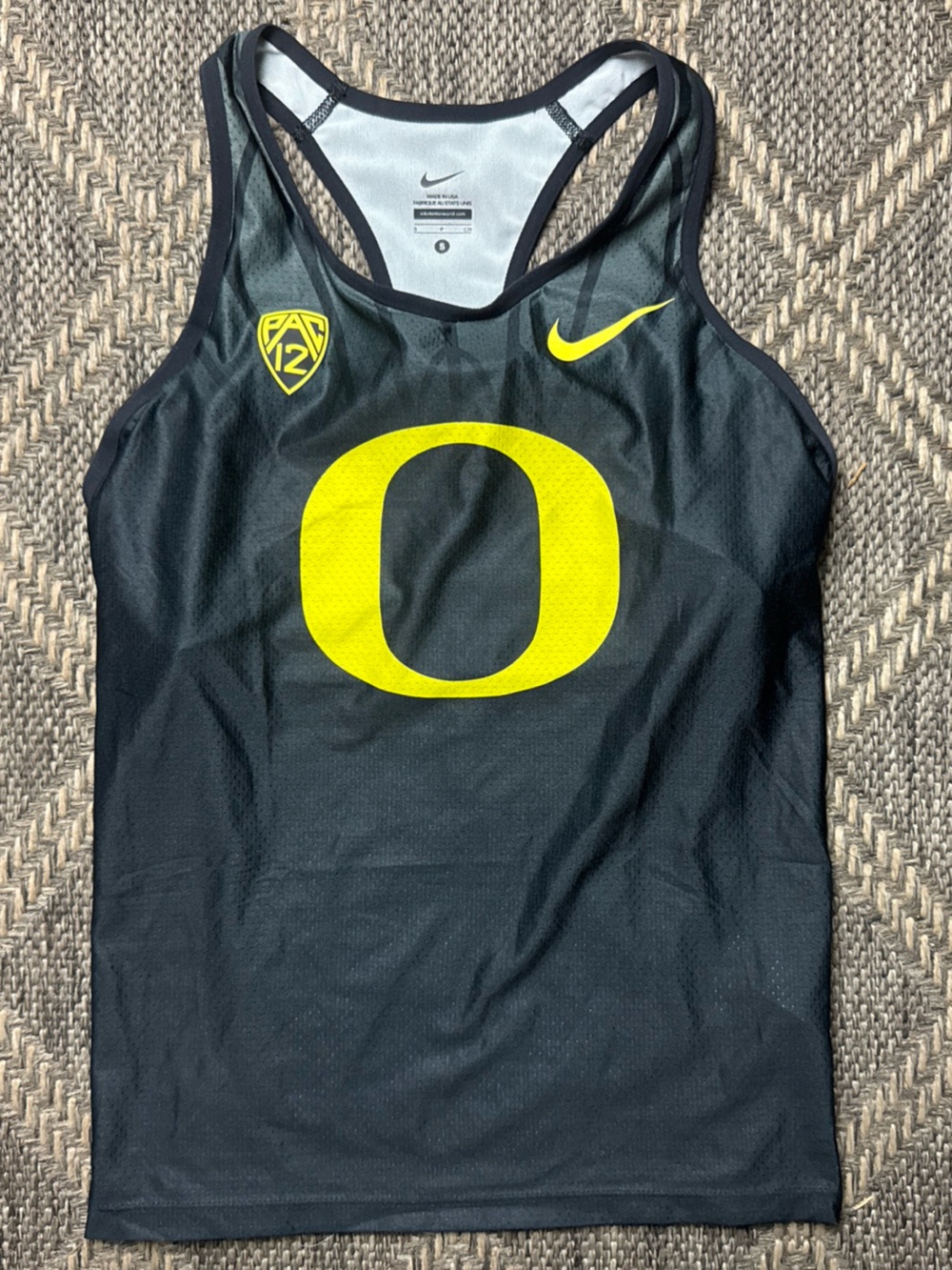 Womens Size Small Nike Pro Elite Univ. Of Oregon Ducks Track Singlet/Bra 897449